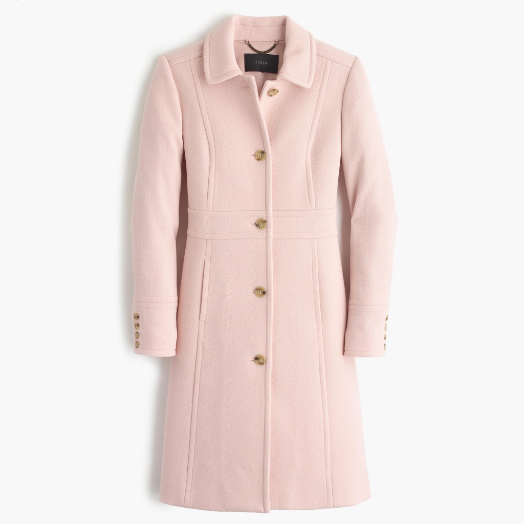 pink lady day coat