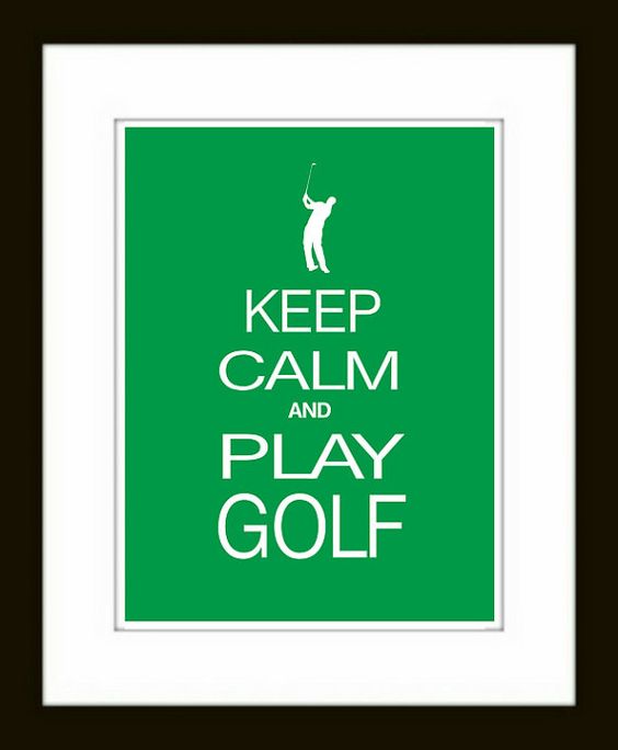 golf keep calm